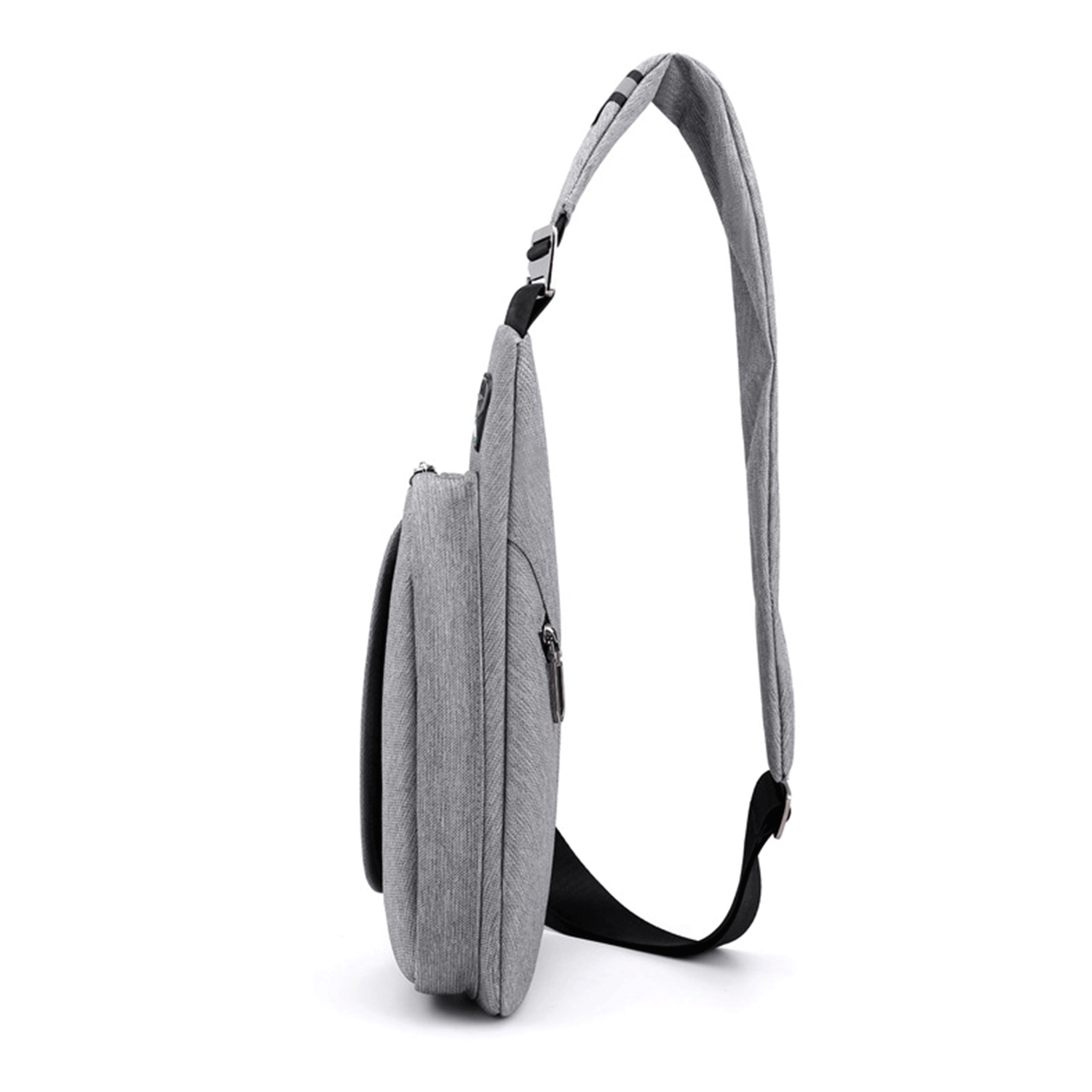 Oxford Cloth Fashion Banana Chest Crossbody Sling Bag 10